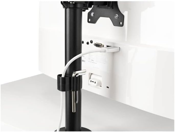 Kensington Vertikaler Monitorarm für 2 Monitore übereinander bis 32 Zoll, Bildschirme mit VESA 75/10