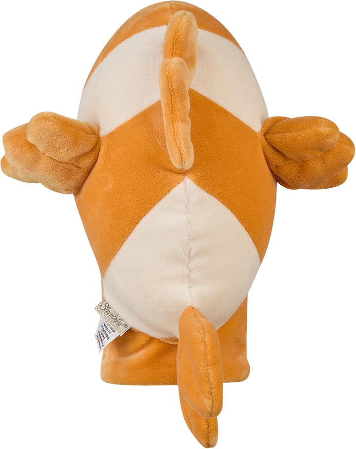 Sterntaler Handpuppe Clownfisch aus weichem Flausch, Kinder- und Babyspielzeug, wattiert mit Polyest
