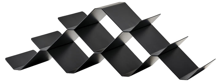 Zone Denmark Rocks Weinregal, 51,3 x 20 x 16,9 cm, Schwarz Schwarz 51,3 x 20 x 16,9 cm, Schwarz 51,3