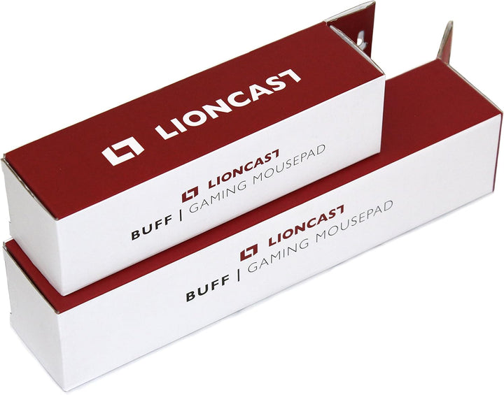 Lioncast Buff, Grösse M, Mauspad, Gamer, rutschfest, hohe Widerstandsfähigkeit und Präzision – Schwa