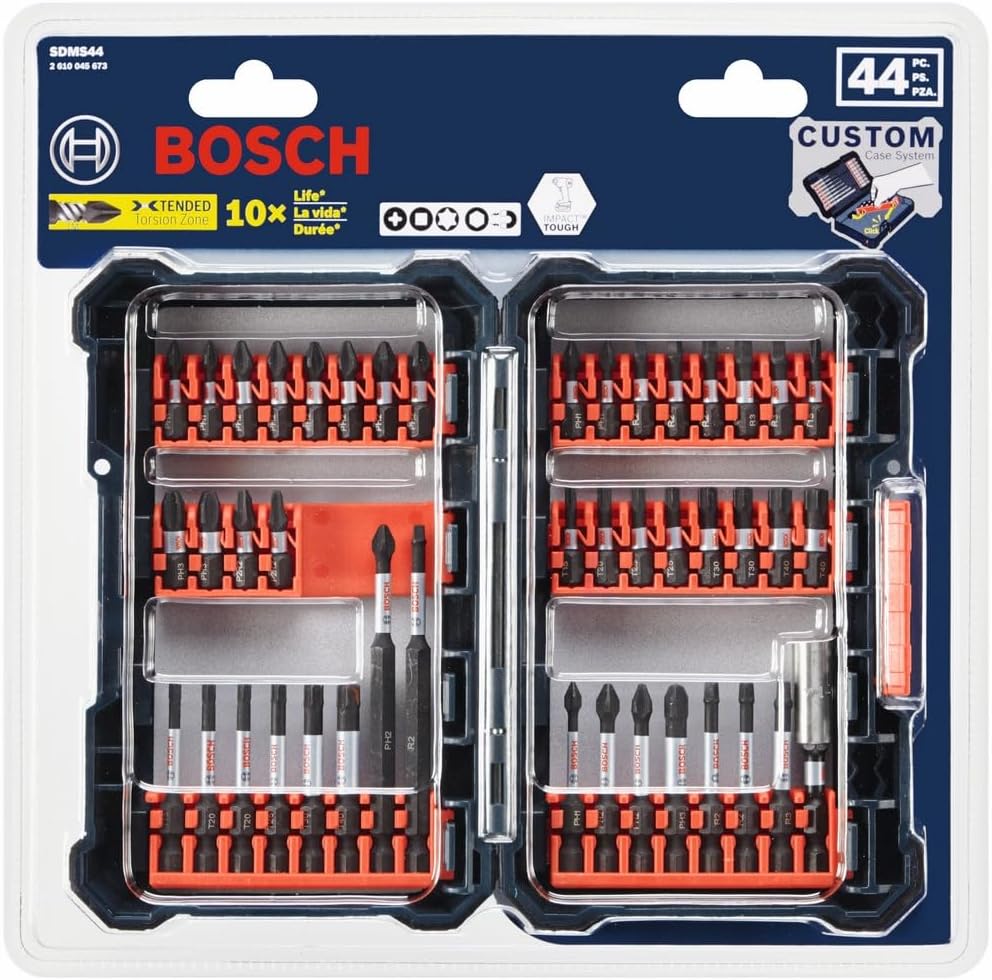 Bosch sdms24 24piece Impact Robust mutteranziehvorrichtung Custom Fall System Set, SDMS44 0 wattsW,