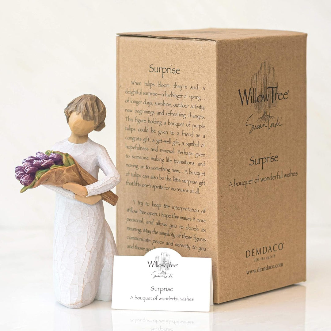 Willow Tree Surprise Figurine Einzelbett, Einzelbett