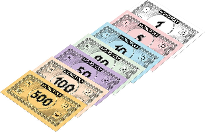 Winning Moves WM01927-EN1-6 World Football Stars Monopoly Brettspiel, ab 6 Jahren, für 2-8 Spieler