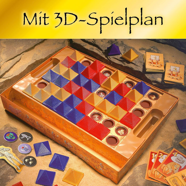 Ravensburger 26656 - Der zerstreute Pharao - Gesellschaftsspiel für die ganze Familie, für Erwachsen