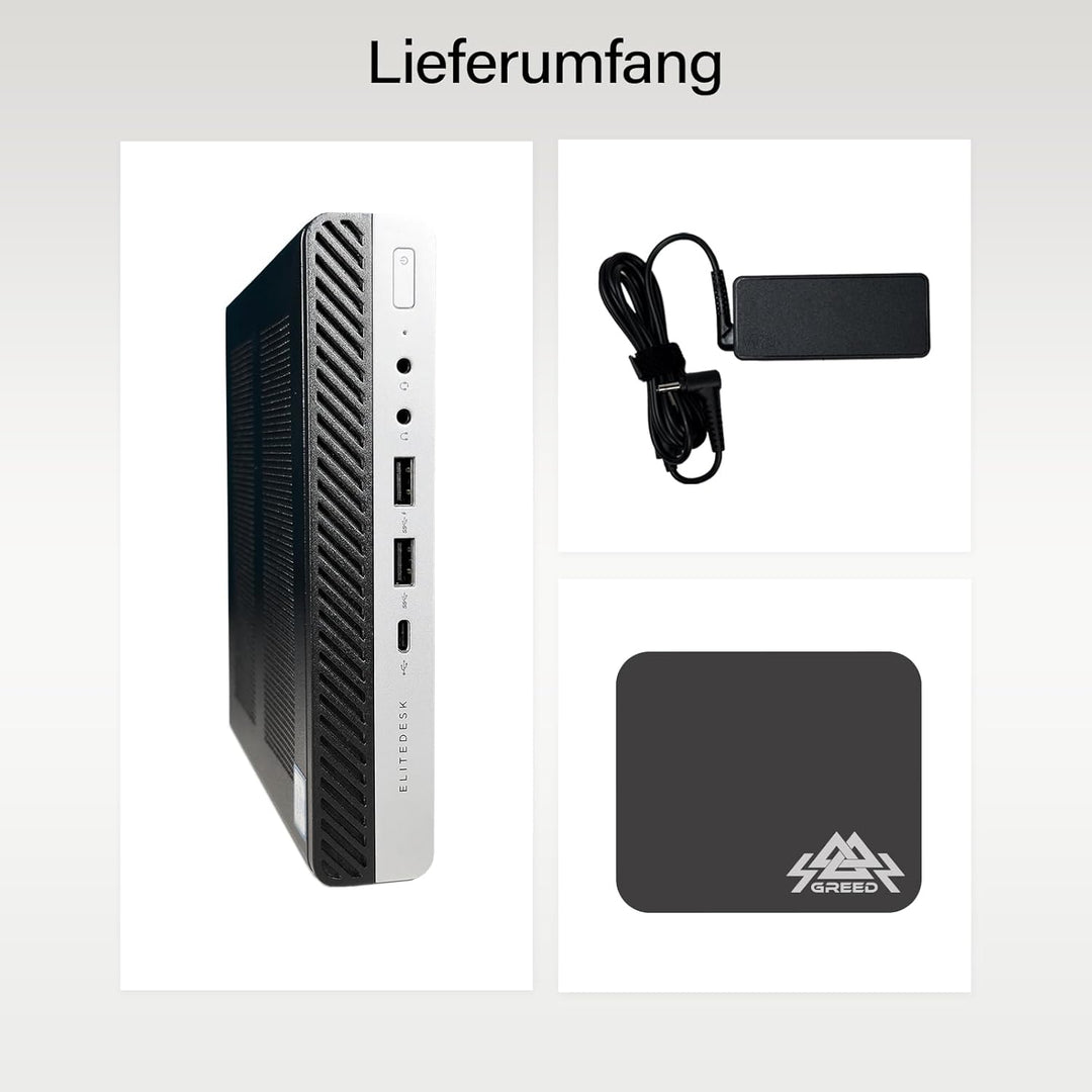 🆄🅽🆂🅴🆁 𝗧𝗜𝗣𝗣: Schneller НР Mini PC mit Intel i5 - Desktop Computer + Rechner für Büro & Office mit 3,5