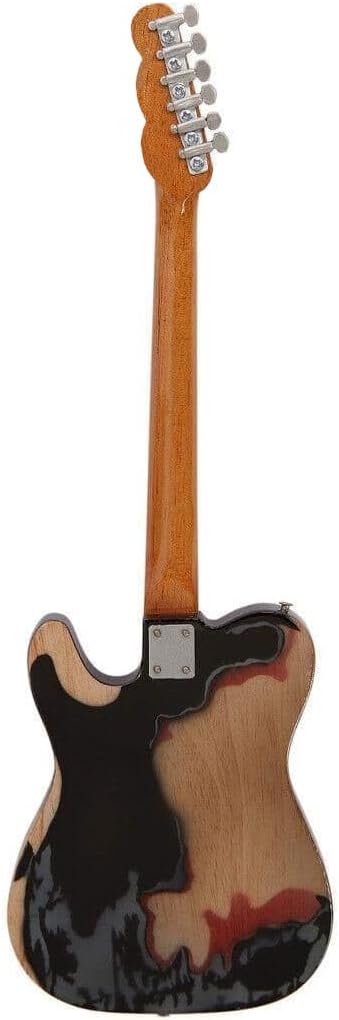 Axman Joe Strummer (The Clash) – 1966 Gitarre: Miniatur-Gitarre-Nachbildung, handgefertigt, Ornament