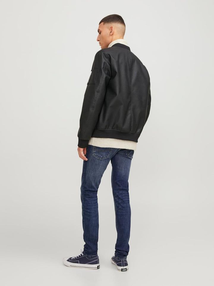 JACK & JONES Herren Skinny Jeans 33W / 32L Dunkelblau, 33W / 32L Dunkelblau