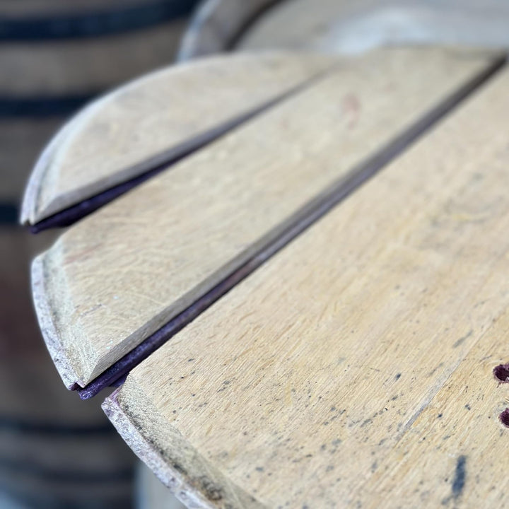 Fass-Schmiede Fassdeckel aus gebrauchtem Weinfass DIY