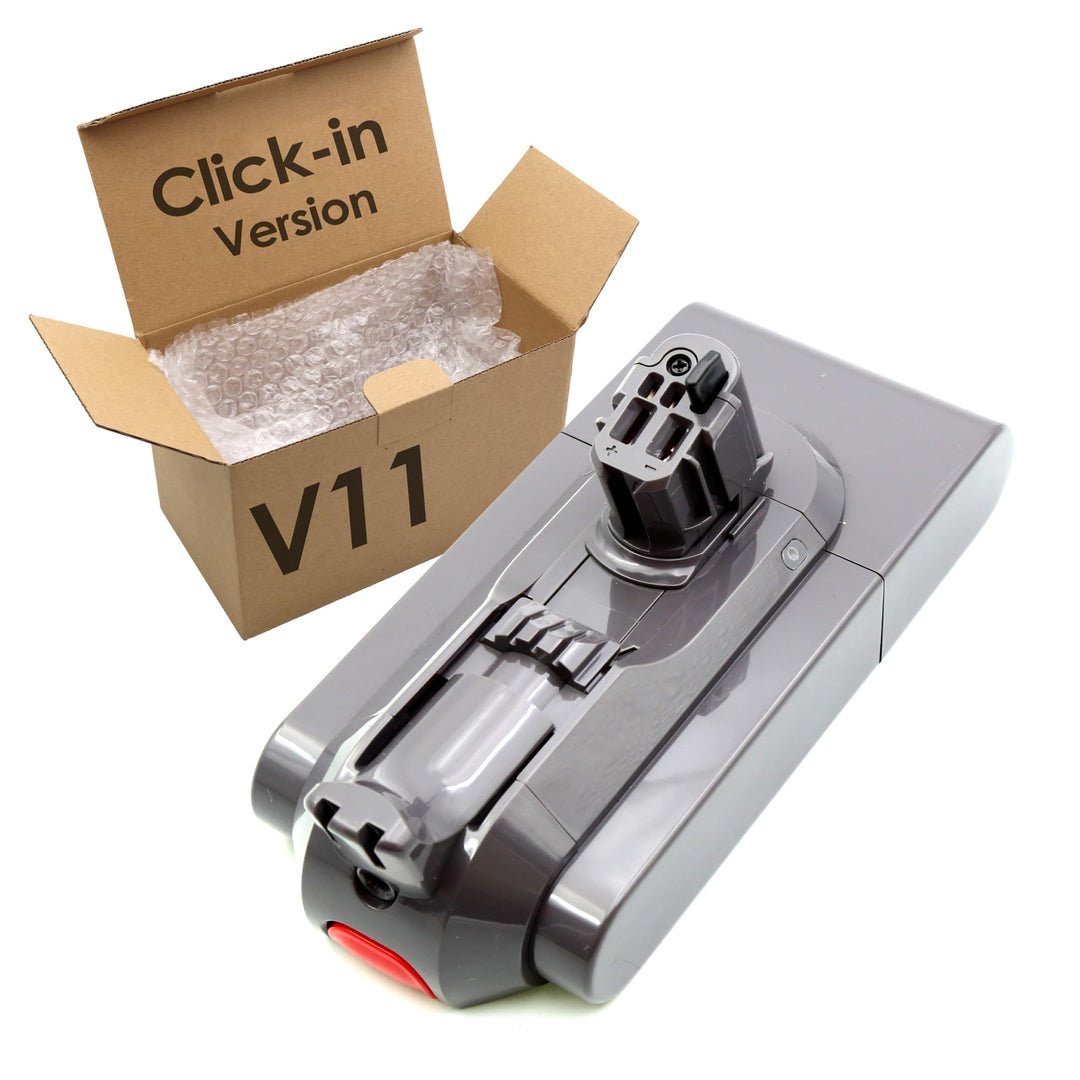 BLESYS V11 Ersatzakku 3900mAh für Dyson V11 (SV15/SV16) Staubsauger, Typ-Klicksystem Push-in-Install