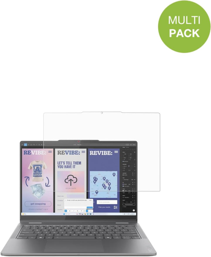 dipos I 2x Schutzfolie matt passend für Lenovo Yoga 7 2in1 14ILL10 Folie Displayschutzfolie, Ultra-D