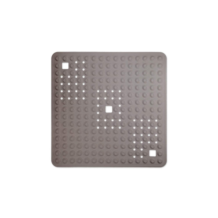 Duschmatte Beige/quadratisch: 60x60 cm - sehr rutschfest & sehr robust - Antirutschmatte für Dusche