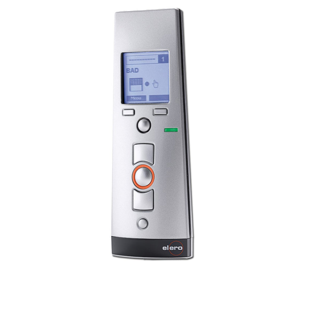 elero - Funksteuerung Handsender MultiTel 2 silber, 15-Kanal, 868 MHz