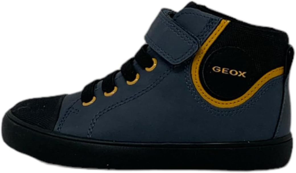 Geox Jungen B Gisli Boy B Sneaker 21 EU Avio Yellow, 21 EU Avio Yellow