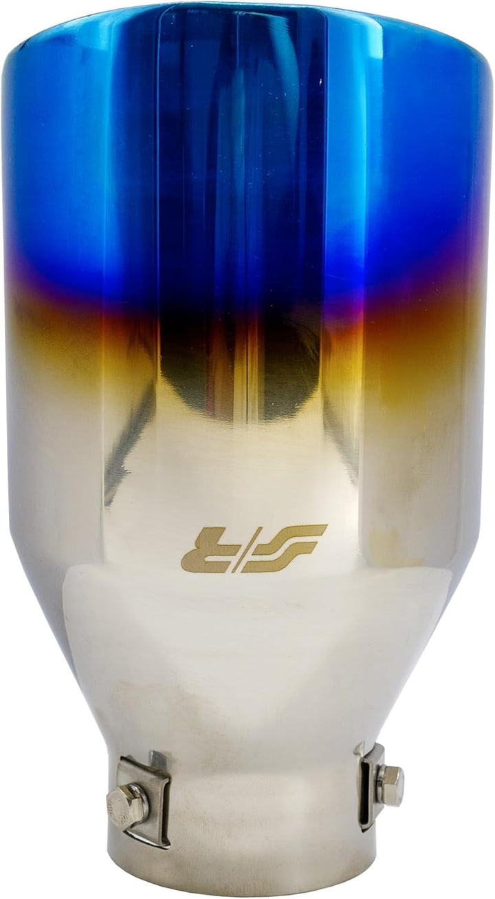 Simoni Racing TRX/20B Auspuff Universal Inox, Titanium Look