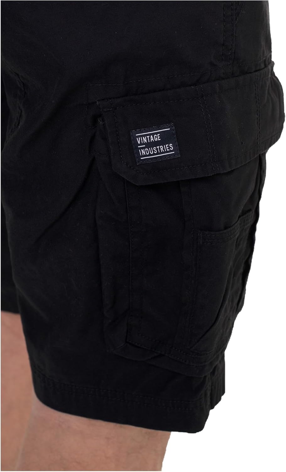 Vintage Industries Rowing Shorts (Black,XS)