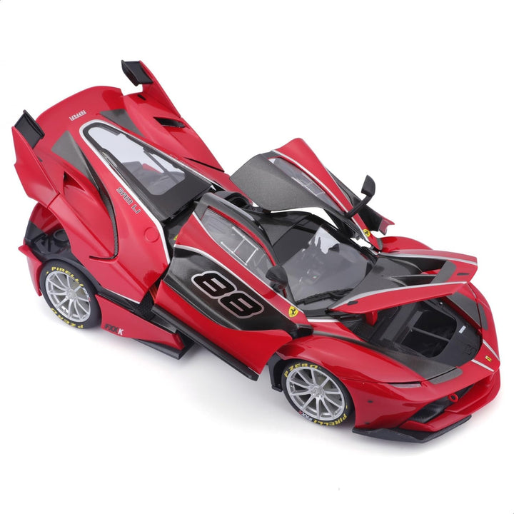 Bburago 18-16907R Ferrari FXX K Modellauto, Weiss