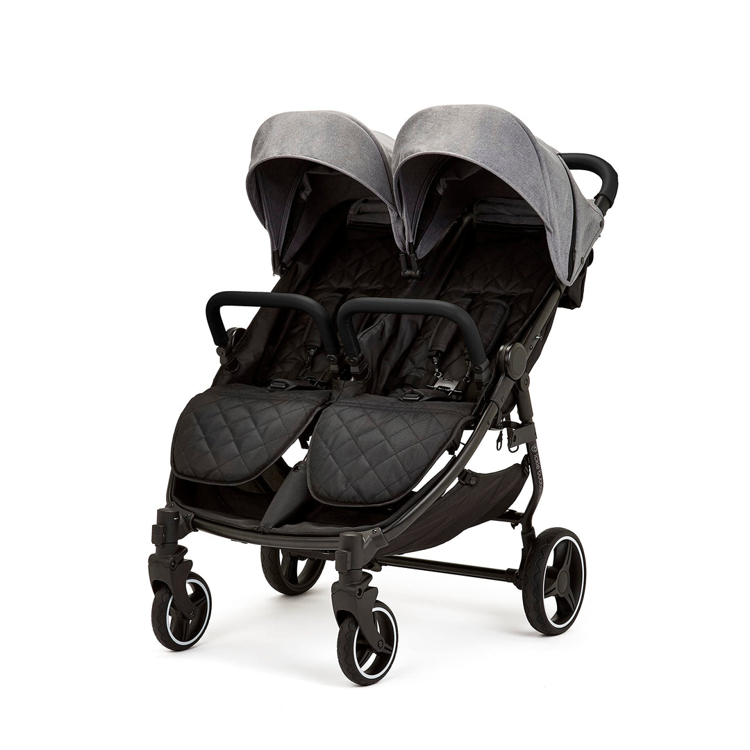 Ickle Bubba Venus Doppelkinderwagen - geeignet von Geburt bis 15 kg (ca. 3 Jahre), leichter, faltbar