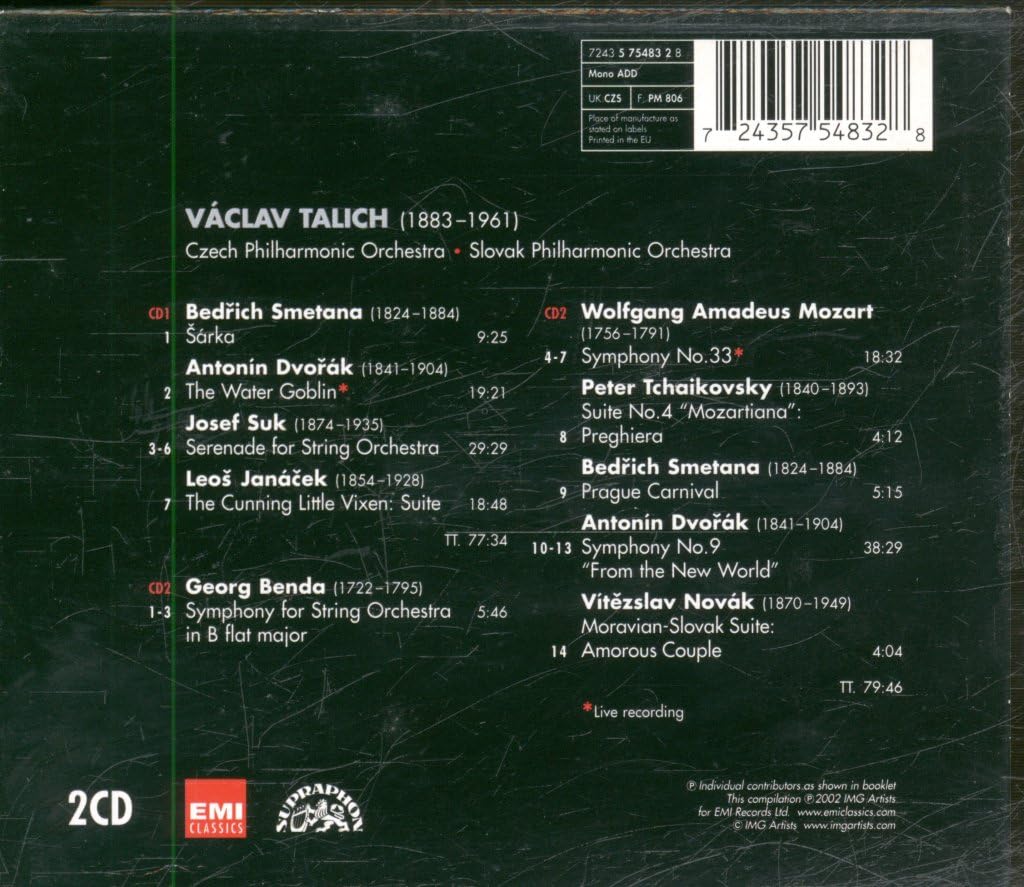 Sinfonien/Ma Vlast/+, Audio-CD