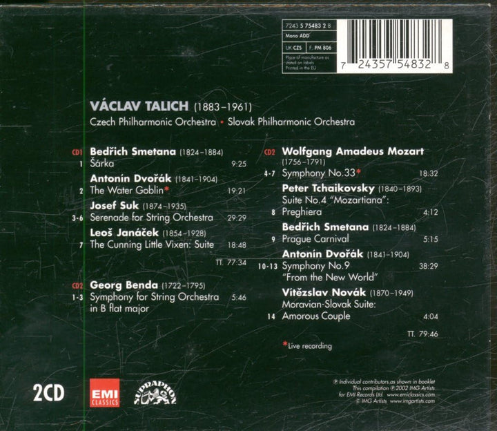 Sinfonien/Ma Vlast/+, Audio-CD