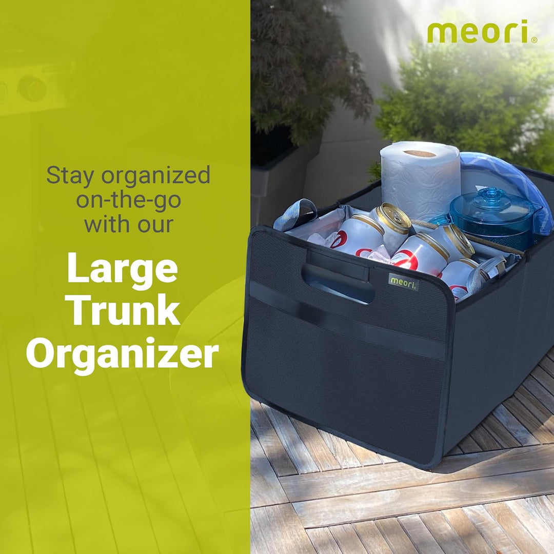 meori Aufbewahrungsbox faltbar Traglast 30 kg - 50cm 32cm 27.5cm Grösse L - Marine Blau Box Marine,