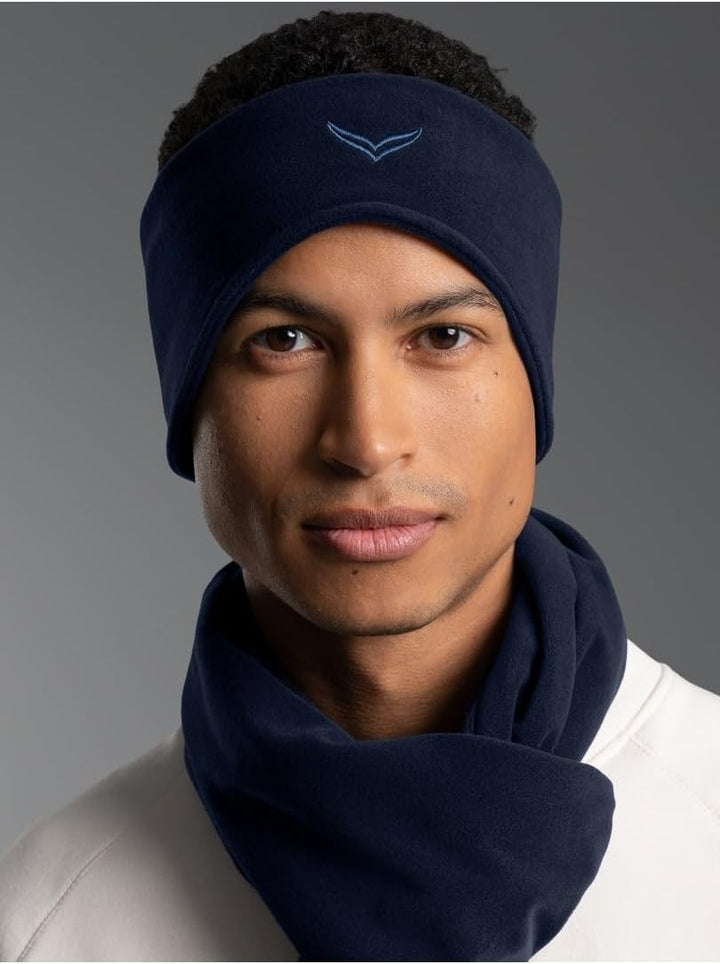 Trigema Herren Fleecestirnband Navy M, Navy M