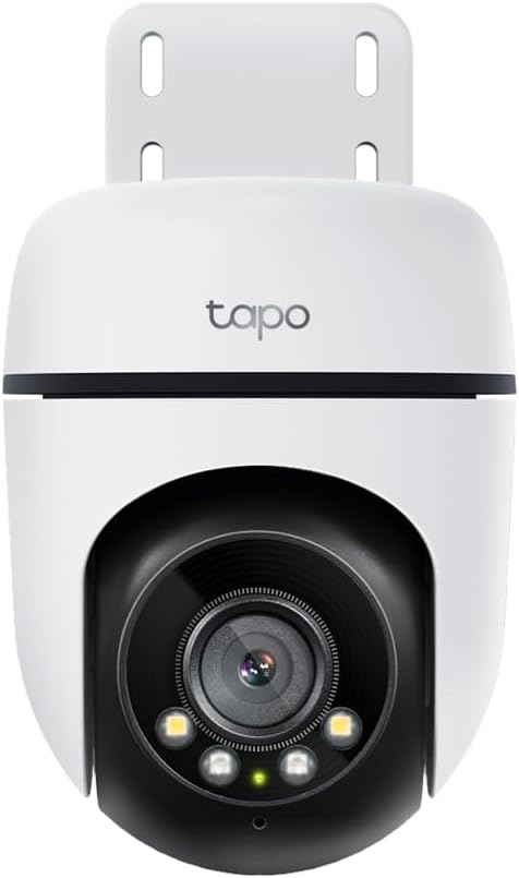 Tapo C510W(2-Pack) 360° WLAN-Überwachungskamera für aussen, Farbnachtsicht, KI-Erkennung, Smart Trac