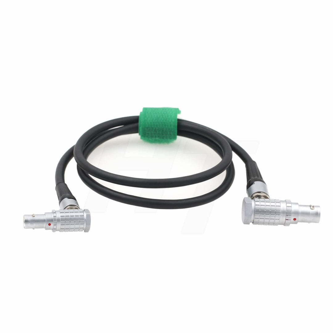 HangTon 14,4 V Stromkabel, rechtwinklig, 6-polig auf 7-polig, für Tilta Nucleus-M-Motor auf DJI Roni