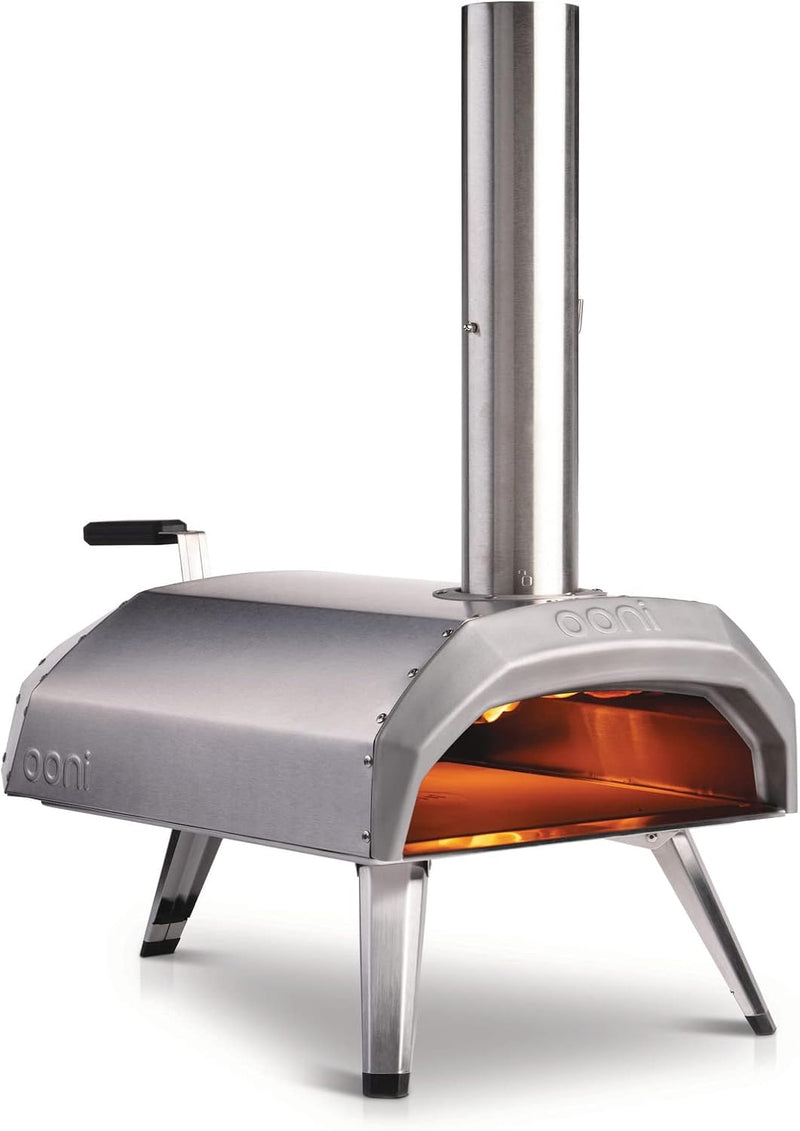 Ooni Karu 12 Multi-Brennstoff Pizzaofen – Tragbarer Pizzaofen – Gas Pizzaofen – Holz Pizzaofen – Out