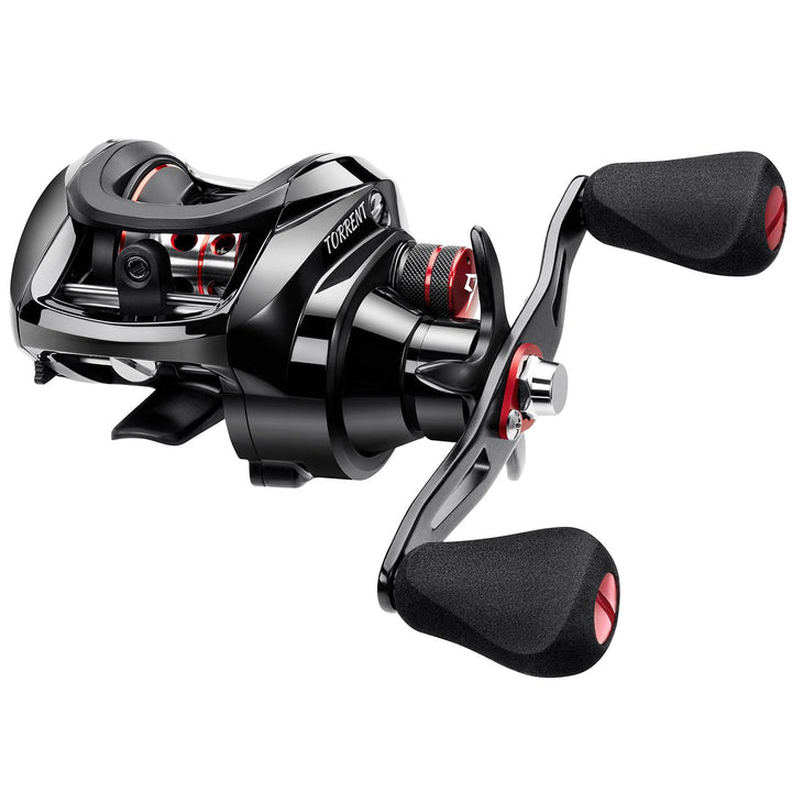 Piscifun Torrent Right/Left Handed Baitcasting Reel 18LB Carbon Fiber Drag 7.1:1 Baitcaster Fishing