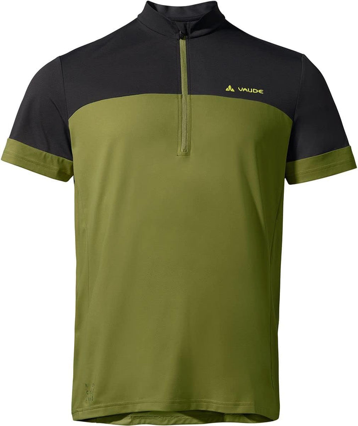 VAUDE Men's Escape Half Zip Shirt - Radshirt Herren - Radtrikot M Avocado, M Avocado