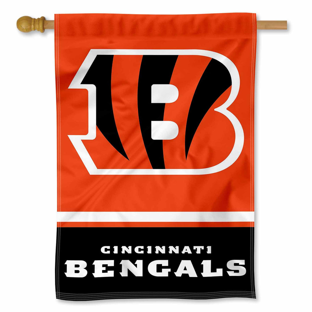 Cincinnati Bengals zweiseitige Hausflagge
