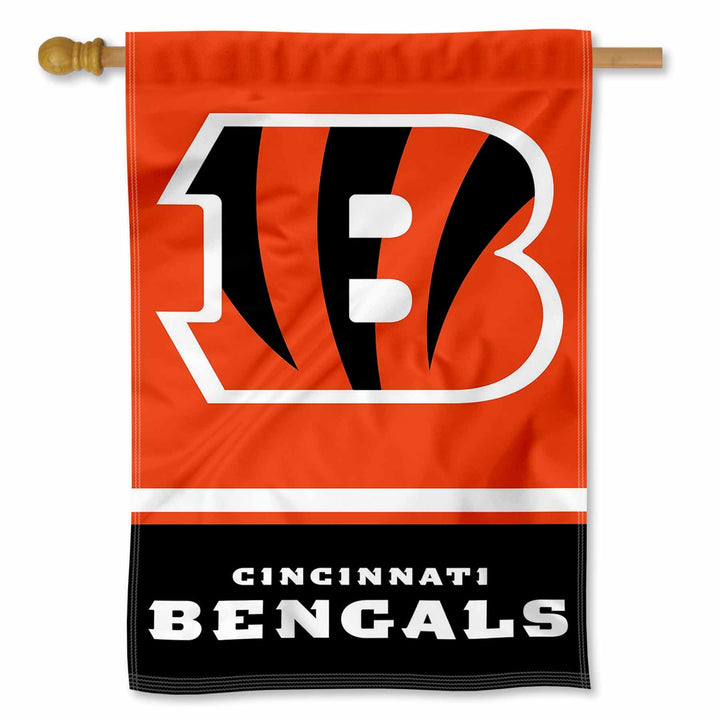 Cincinnati Bengals zweiseitige Hausflagge