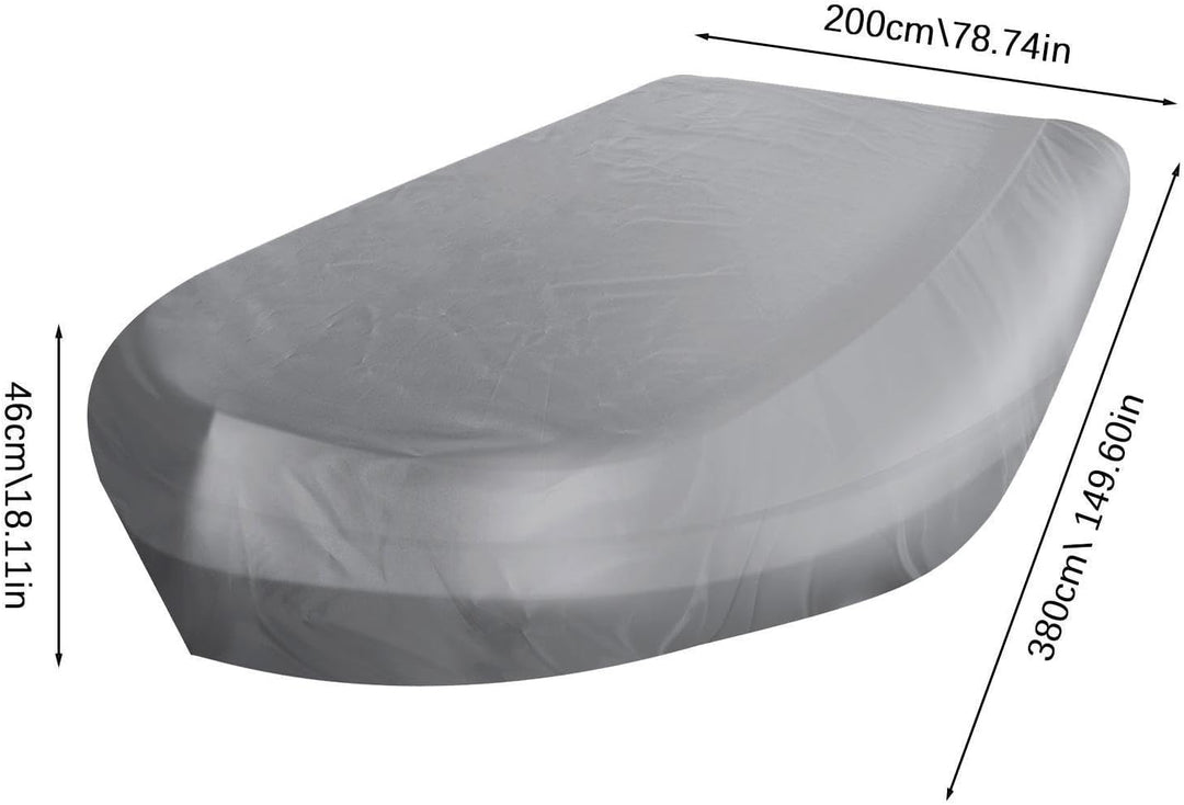 Schlauchbootabdeckung 230/270/330/380/420/520cm Oxford Wasserdicht Staubdicht UV-Beständig Persennin