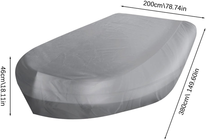 Schlauchbootabdeckung 230/270/330/380/420/520cm Oxford Wasserdicht Staubdicht UV-Beständig Persennin