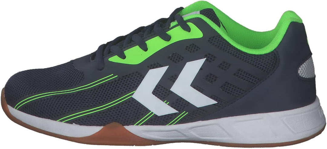hummel Multisport Shoe Root Elite Handball Erwachsene Grösse 37.5 EU Schmal Blau, 37.5 EU Schmal Bla
