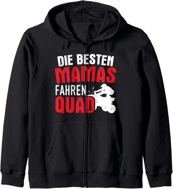 Die Besten Mamas Fahren Quad Kapuzenjacke