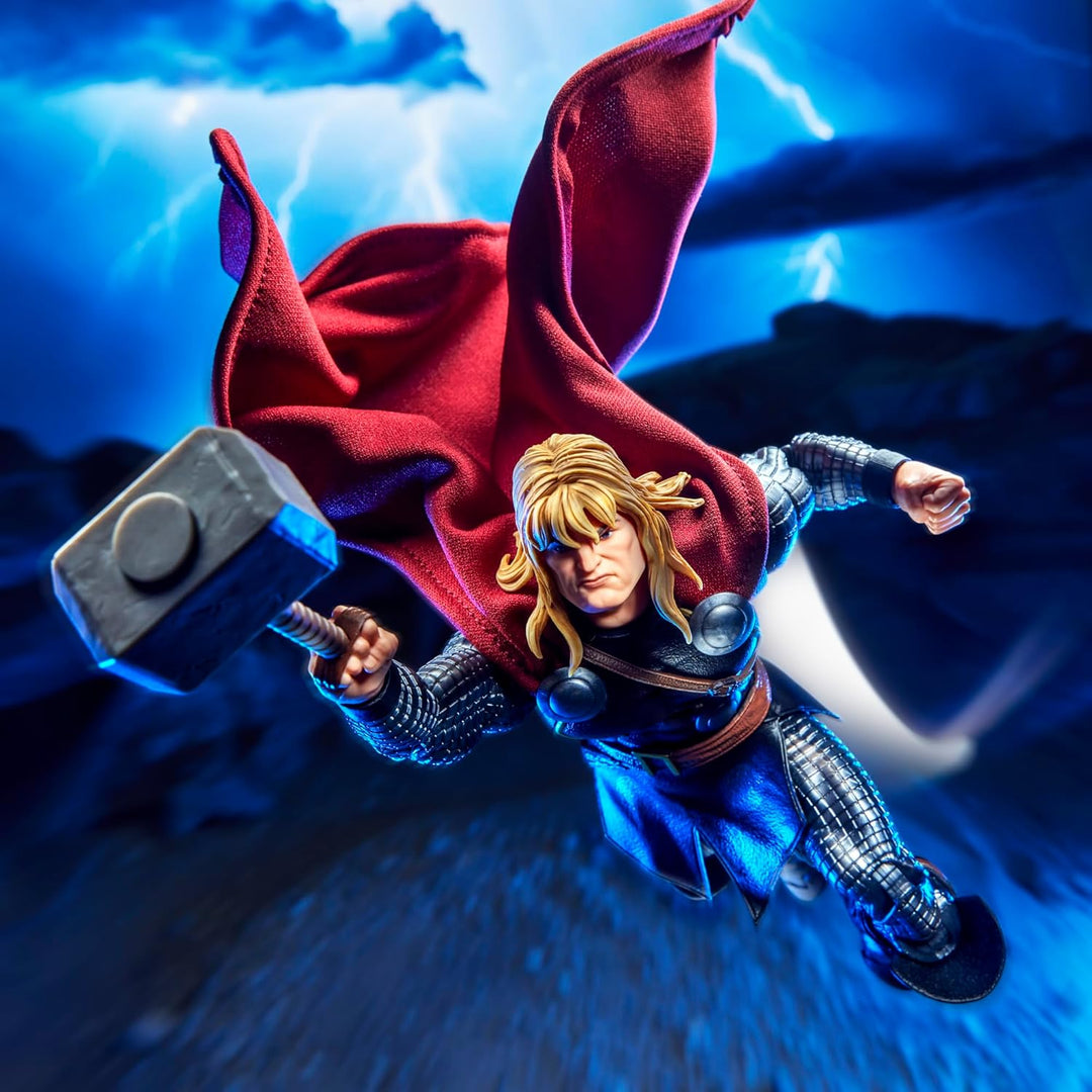 Marvel Legends Maximum Series Thor, Deluxe Action-Figur (15 cm) zum Sammeln zu den Thor Comics; bewe