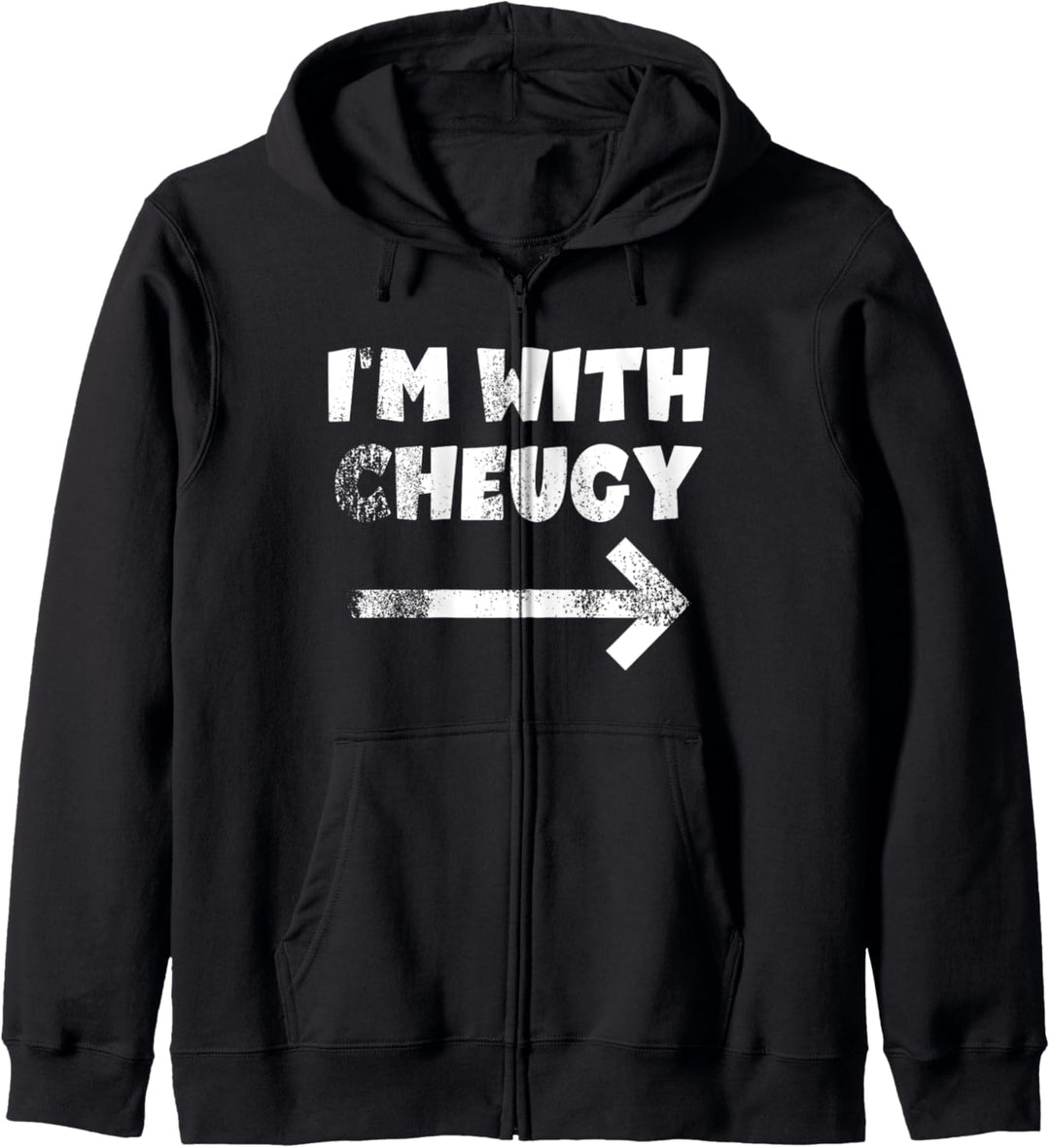 I'm With Cheugy Funny Generation Z Kapuzenjacke