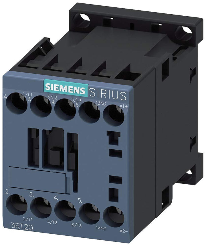 Siemens 3RT2017-1BB41 Schuetz 3 Schliesser 5.5kW 24 V/DC 12A mit Hilfskontakt 1St., 3RT20171BB41