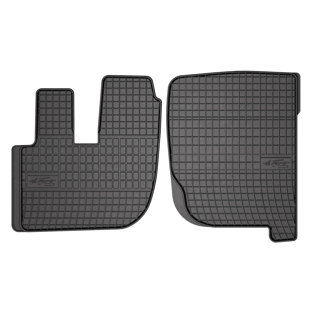 FROGUM EL Toro Gummimatten Ganzjähriges-Set von Autofussmatte Auto Fussmatten für DAF LF ab 2002 | B