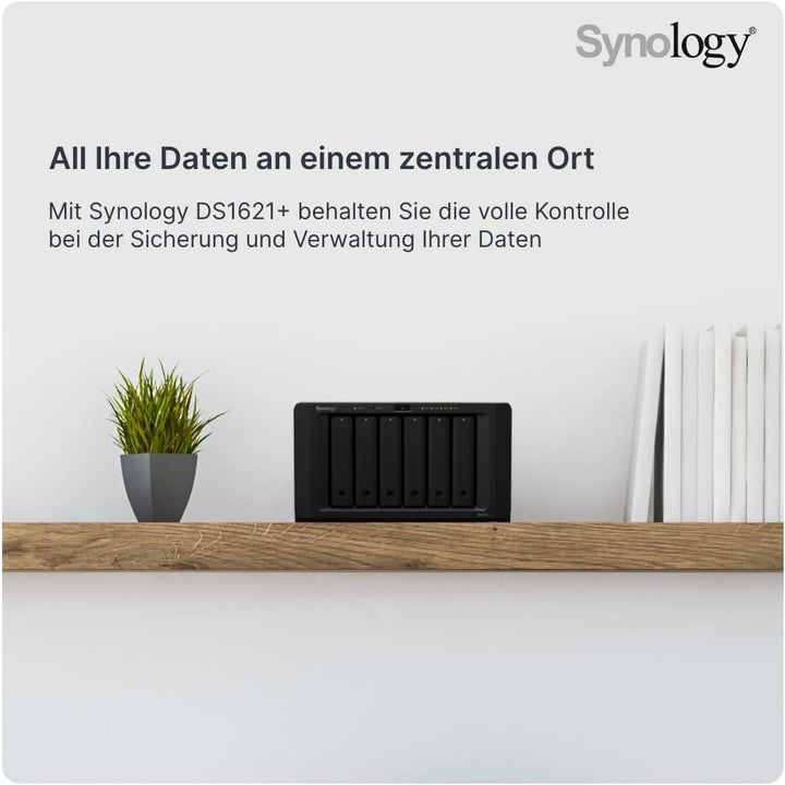 Synology NAS DS1621+ 6bay Desktop 4GB RAM 4X GBE