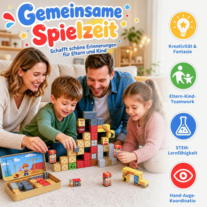 35 Teile Sensorische Magnetische Bausteine für Kinder von 3 bis 10 Jahren 35 Teile Magnetische Baust