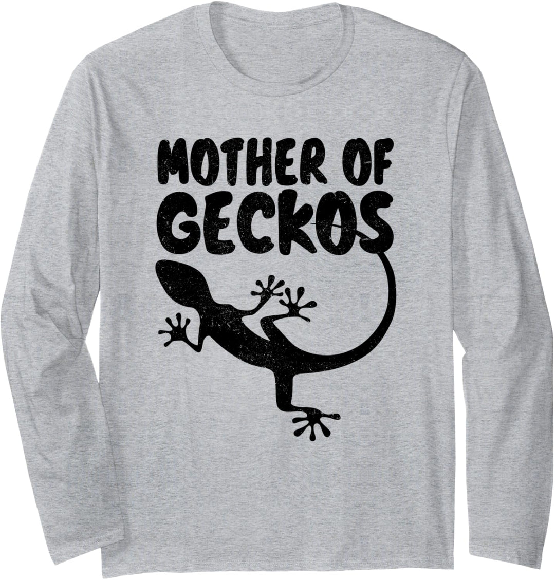 Mother of Geckos | Reptilienmutter Langarmshirt