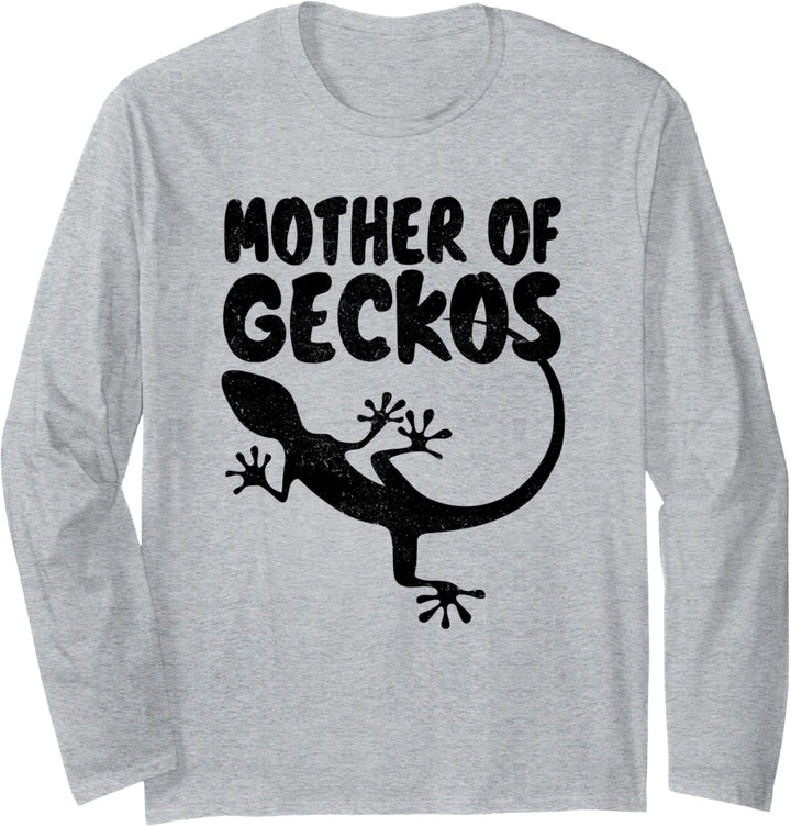 Mother of Geckos | Reptilienmutter Langarmshirt