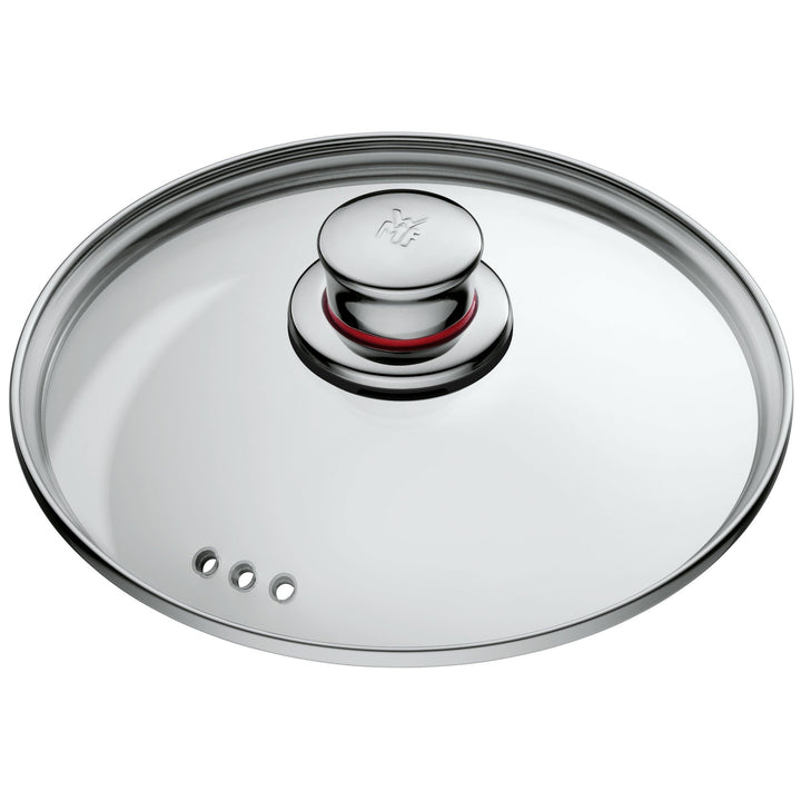 WMF Quality One Topfdeckel, Glasdeckel 20 cm mit Metallgriff, hitzebeständiges Glas, spülmaschinenge