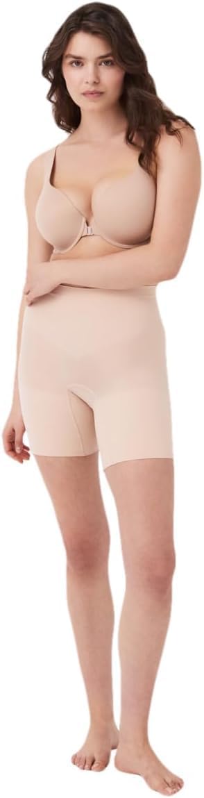 Spanx Damen Power Short Waist Shapewear S Double-Pack: Waist Shapewear Very Black/Soft Nude, S Doubl