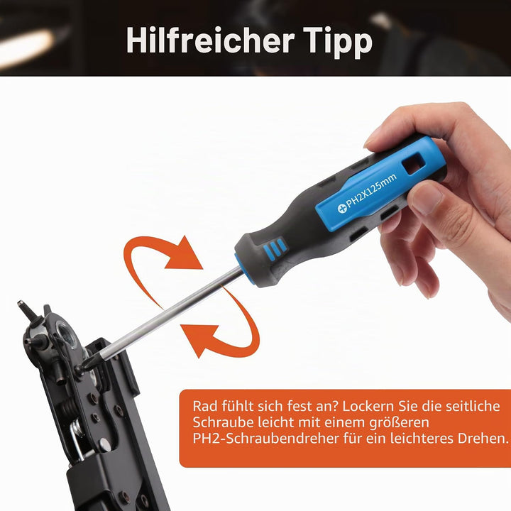 XOOL Lochzange für Leder, Gürtel Lochzange mit Hebelübersetzung, Ermüdungsfreies Arbeiten, Locher, G