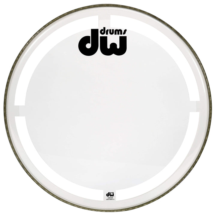 Drum Workshop Bassdrum Fell Coated clear 22" DRDHCC22K Bassdrumfell 22 inch, Bassdrumfell 22 inch