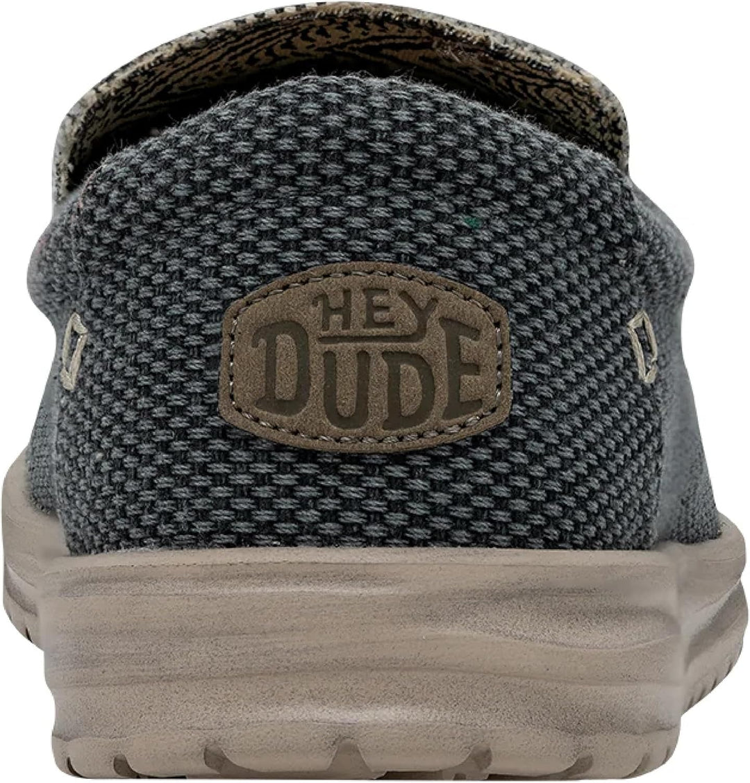 HEYDUDE - Mikka Braided Herren - Slip on Schuhe - Mokassin Stil 40 EU Deep Blue, 40 EU Deep Blue
