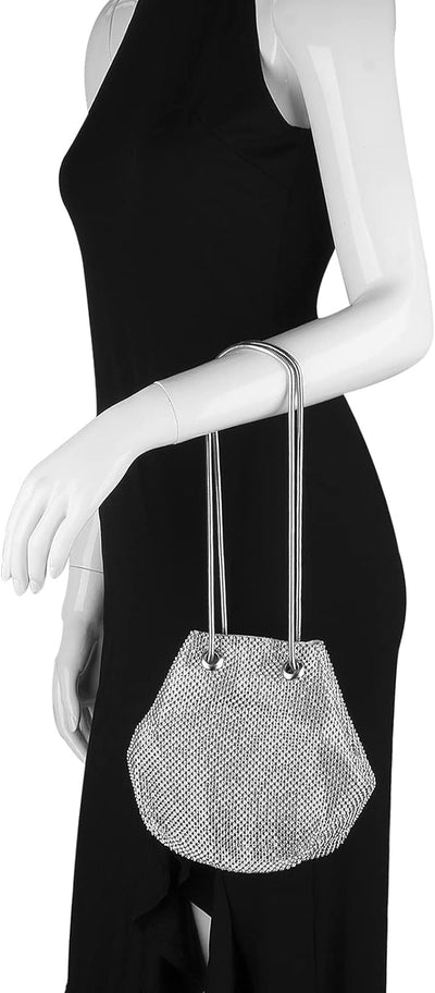 Beuteltasche mit Strass für Damen, Abend-Damen-Geldbörse, Party, Abschlussball, Hochzeit, Umhängetas